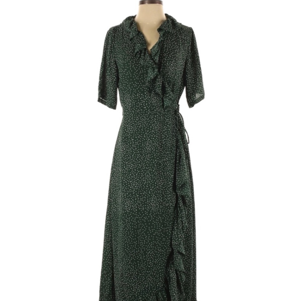 Just ruffled maxi dress